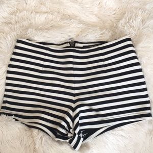 Forever 21 High Waisted Striped Shorts :)